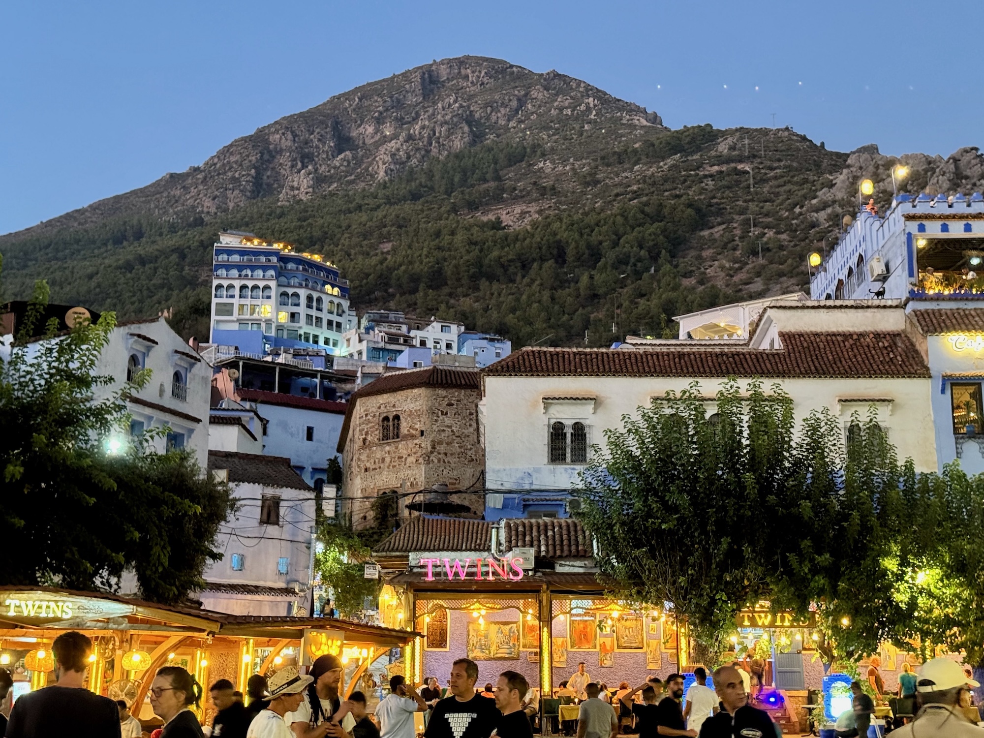 Dämmerung in Chefchaouen
